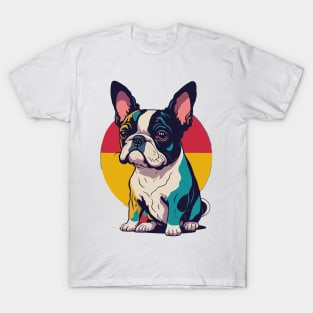 Boston Terrier Portrait T-Shirt